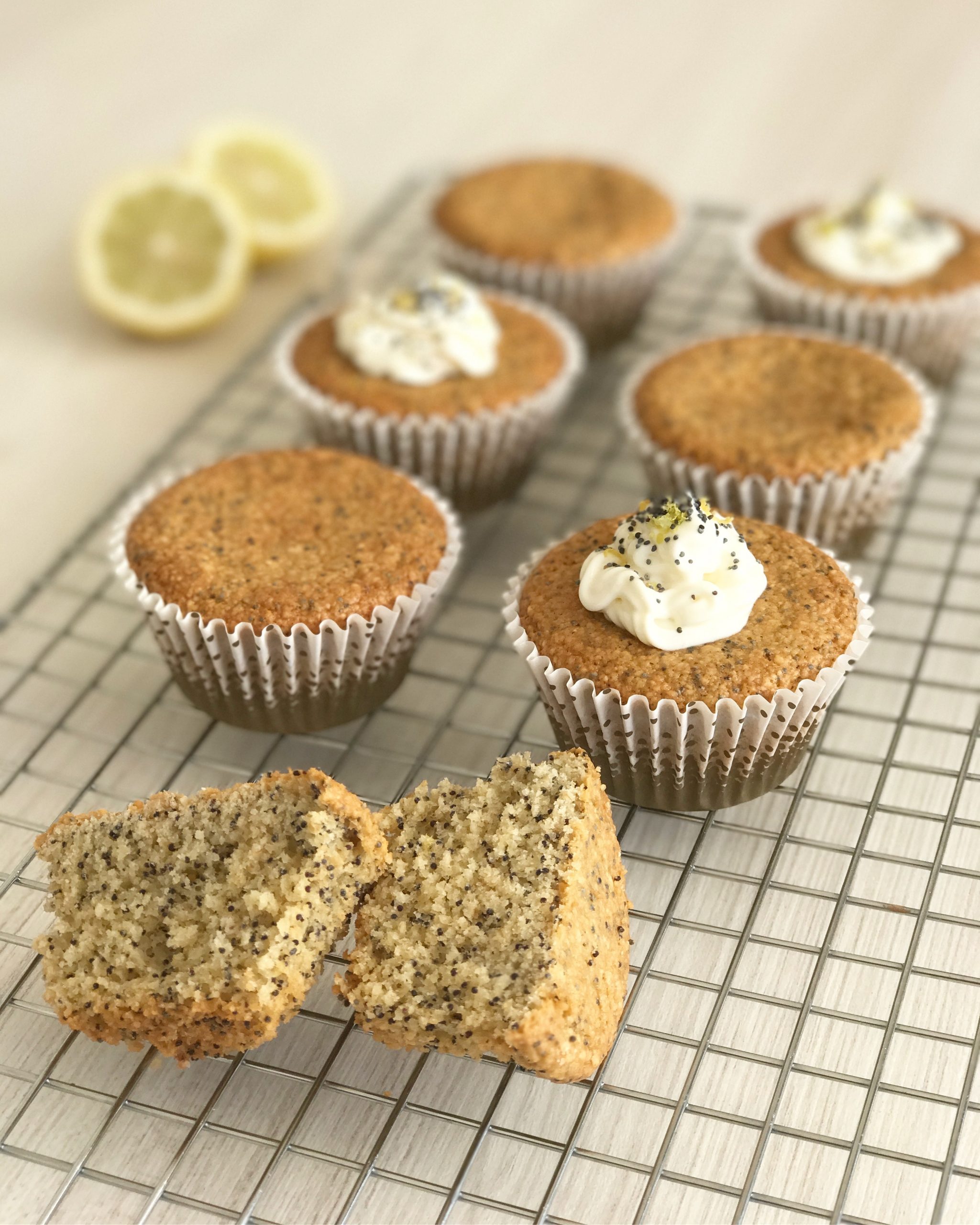 Muffins de limón y amapola Rocío Suárez Eytel